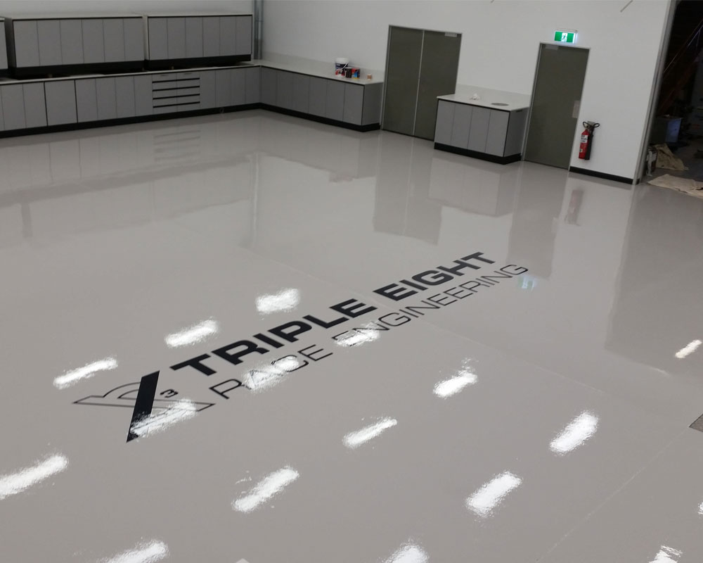 Polyaspartic and polyurethane after completing work