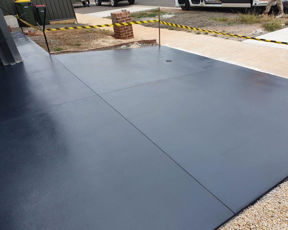 Polyaspartic and polyurethane work