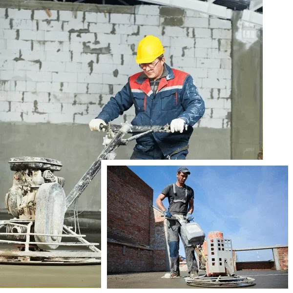 concrete flooring work