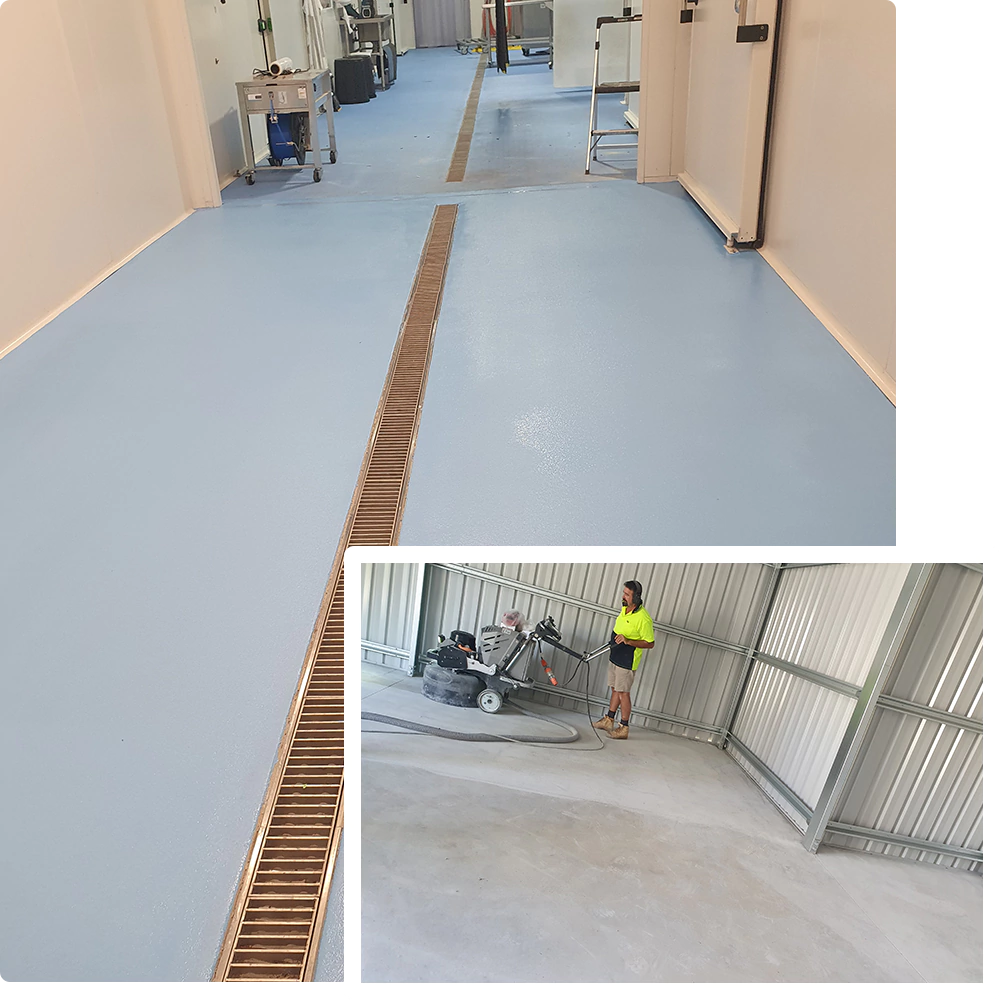 Polyaspartic and polyurethane cutout image